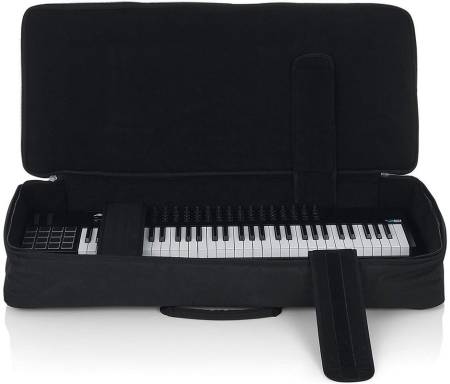 Electric Piano Padded Case for 88 Key Keyboard LAGRIMA Fashionable 88-key Electronic Keyboard Bag Black 
