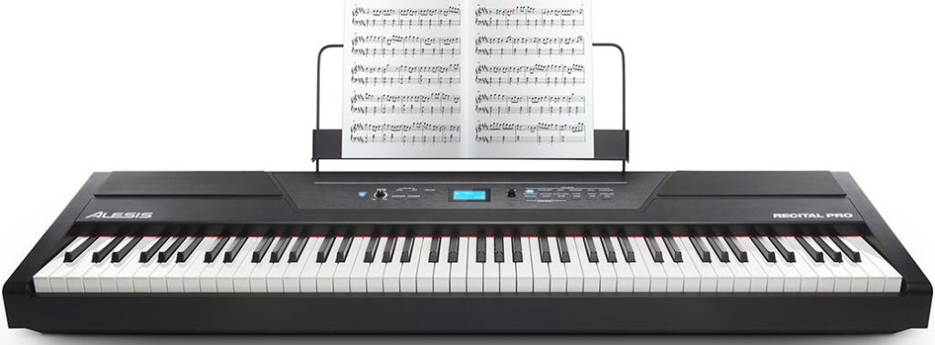 Alesis recital store pro weighted keys