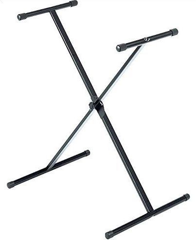 Adjustable Electronic Piano Stand Kuyal Heavy Duty Keyboard Stand 7 Lockable Heights With Locking Straps 