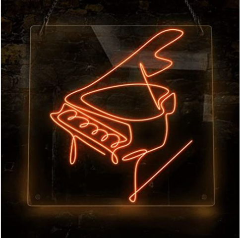 Piano Neon Sign