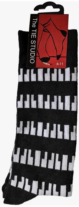 Piano Horizontal Unisex Ankle Socks